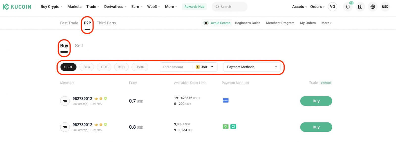 Kā izņemt un veikt depozītu vietnē KuCoin Kā izņemt un veikt depozītu vietnē KuCoin